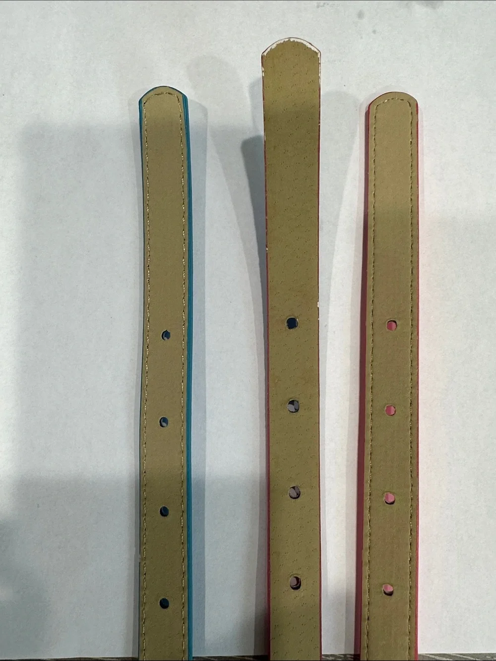 Kids Rainbow Glitter Belt with Blue and Hot Pink Options